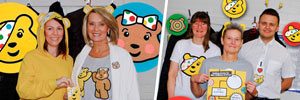 Painting the Office Pudsey for #CIN2016