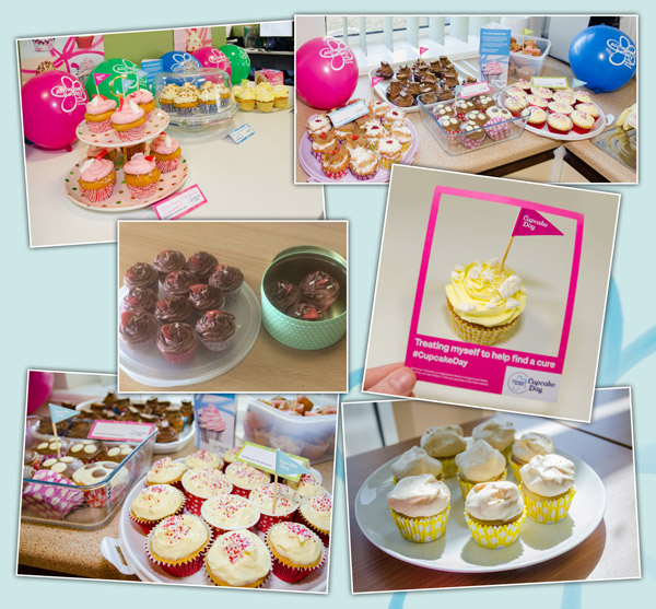 cupcakes of many types for #cupcakeday