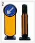 Rebound Signmaster street bollard option 2