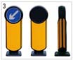Rebound Signmaster street bollard option 3