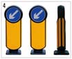Rebound Signmaster street bollard option 4