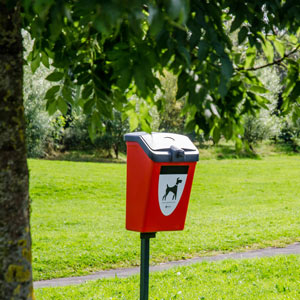 Glasdon Fido 25 dog waste bin