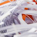Confidential Shredded Office Paper