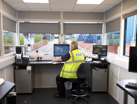 Inside view of the Beacon building at IAE