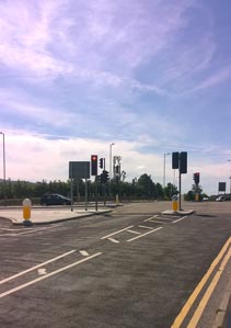 SWTRA chose the Rebound Signmaster LED Bollard