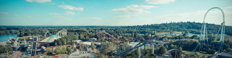 Sherwood Litter Bin at Thorpe Park