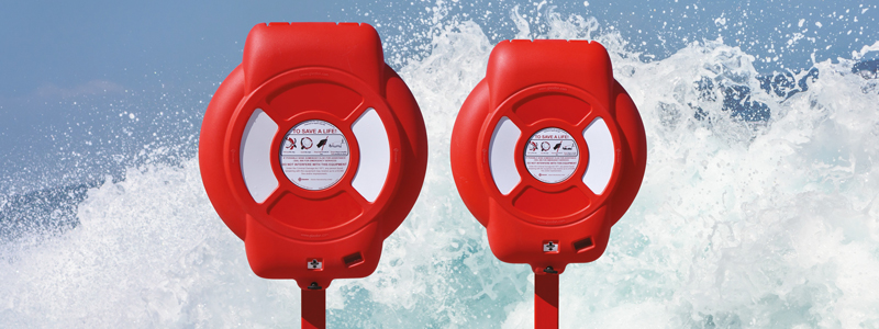 Guardian Life Ring Cabinets by the Sea