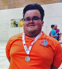 Jack Wilding - Open Boccia Silver Medal