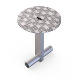 Bollard fixing standard socket locking blacking cap diagram