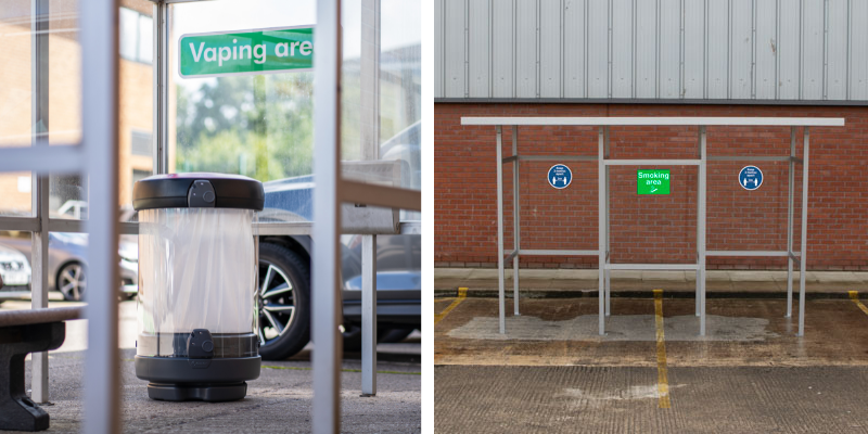 Vaping Shelters