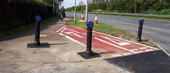 Glasdon Mini-Ensign Cycle Bollard