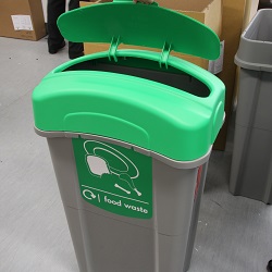 Combo&trade; Eco Nexus Food Waste Recycling Bin and aperture
