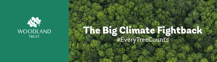 Every Tree Counts Woodland Trust Header