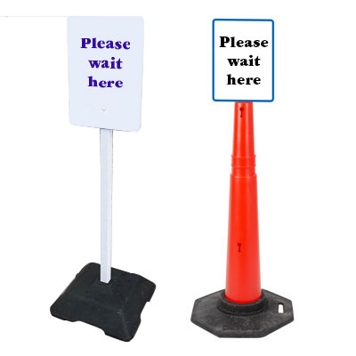 Cost-effective portable signs by Glasdon