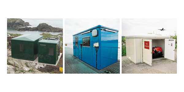 Montage of Garrison Buildings in remote areas