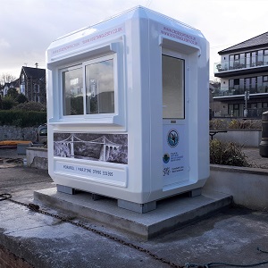 Genesis for Anglesey County Council fixed to concrete