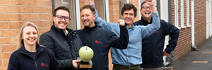 A Green Apple Award For Endurokerb&trade; Cycle Lane Defender