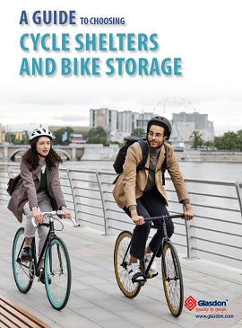Download the Glasdon eBook - A Guide to Choosing Cycle Shelters and Bike Storage