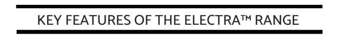 Electra Key Features banner