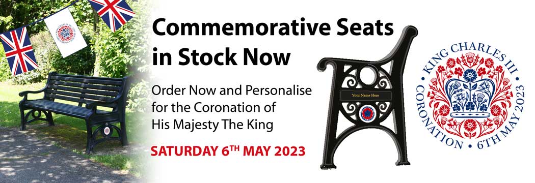 Image of personalised commemorative seat.