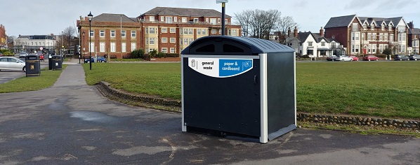 Modus Duo Recycling Bin - General Waste and Paper