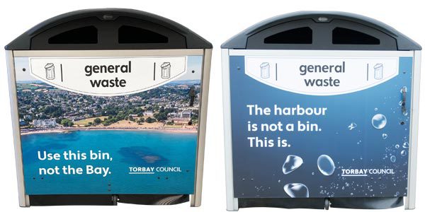 Modus™ Wheelie Bin Litter Housing with personalisation