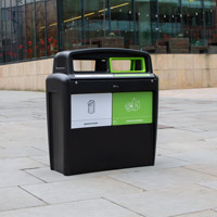 Nexus&reg; Evolution City Duo Recycling Bin