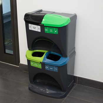 Nexus&reg; Stack Duo Recycling Bin
