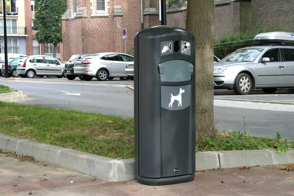 Glasdon Retriever City Pet Waste Station Work Car Park