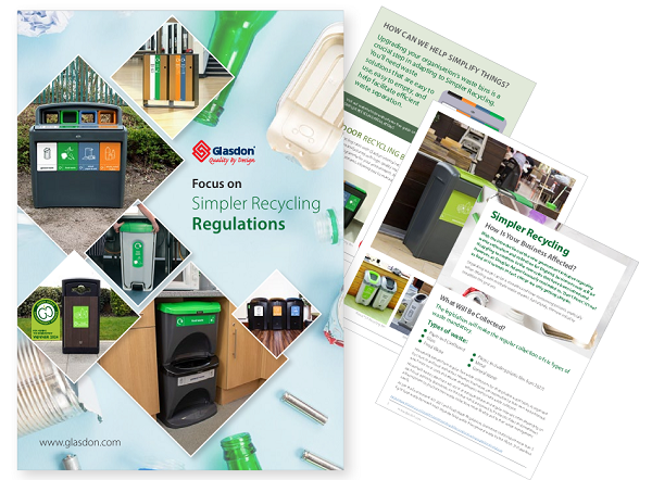 simpler recycling brochure front cover