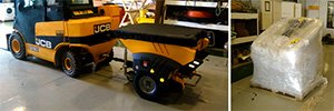 The Turbocast&trade; 800 arrives safely in the Falkland Islands