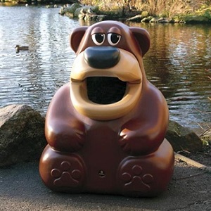 tidybear near lake