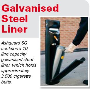 What is this? Ashguard SG 10-litre liner