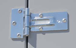 What is this? Element Housing Door Hinge