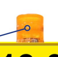 What is this? Amber beacon