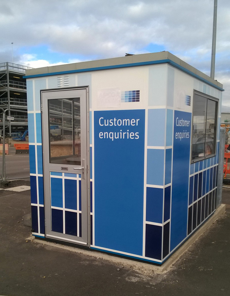 Boxer&trade; Plastic Coated Steel Buildings with personalised full body graphics