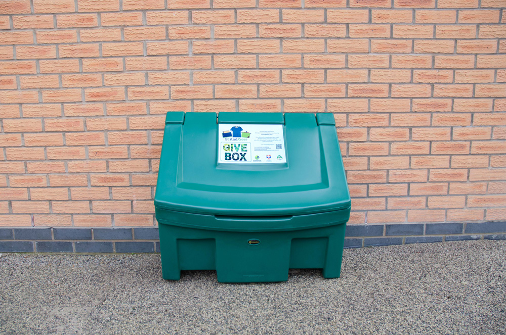 Water Rescue Equipment Storage Container with personalised lid graphic