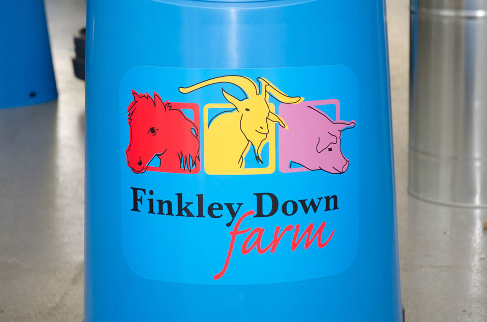 Topsy 2000&trade; Litter Bin with personalised front graphic