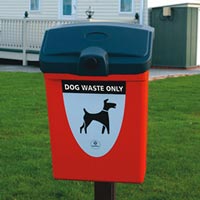Fido 25 Glasdon Dog Waste Bin