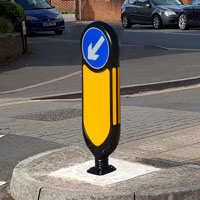 Rebound Signmaster&trade; Ultra Compact Bollard
