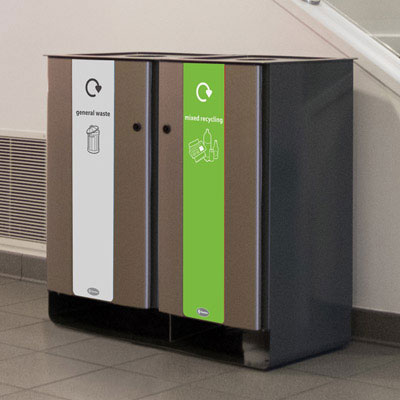Electra&trade; 170 Duo Recycling Bin