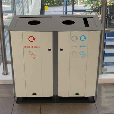 Electra&trade; 170 Trio Recycling Bin