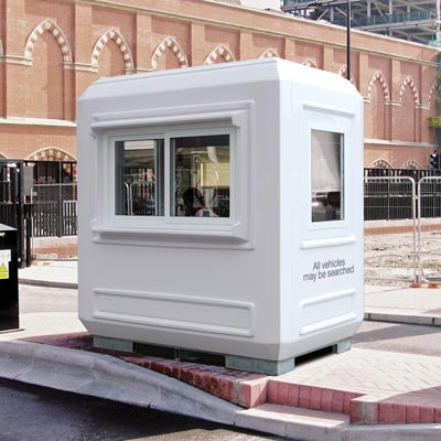 Genesis&trade; GRP 2.3 x 1.5m Double Sliding Window Kiosk