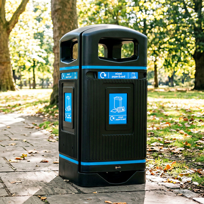 Glasdon Jubilee&trade; 110 Mixed Paper & Card Bin