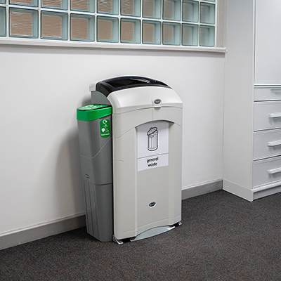 Nexus&reg; 100 General Waste Bin - Grey