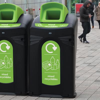 Nexus&reg; City 240 Mixed Recyclables Recycling Unit