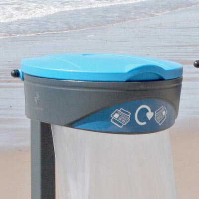 Orbis&trade; Newspaper & Magazine Recycling Sack Holder