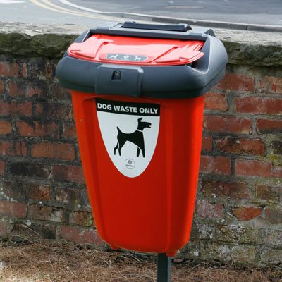 Retriever 50&trade; Dog Waste Bin