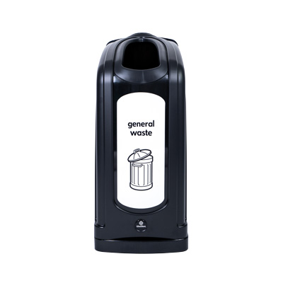 Nexus&reg; 50 General Waste Bin & Express Delivery - Black