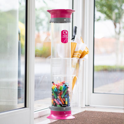 C-Thru&trade; 15L Vape Recycling Bin